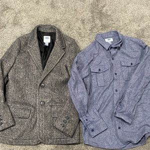 6 Piece Set Boys Old Navy Shirts and Blazer Size 10 / 12